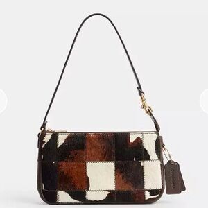 Plaza Bag In Upcrafted Haircalf With Cow Print